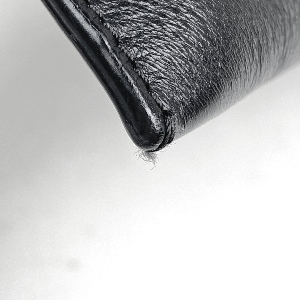 Fendi Bag Bugs Python Pattern Clutch Bag Black - image 3